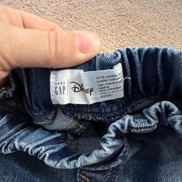 Gap Disney Minnie Mouse jeans size 18-24 months VEUC (used only a couple times) - Picture 2 of 3